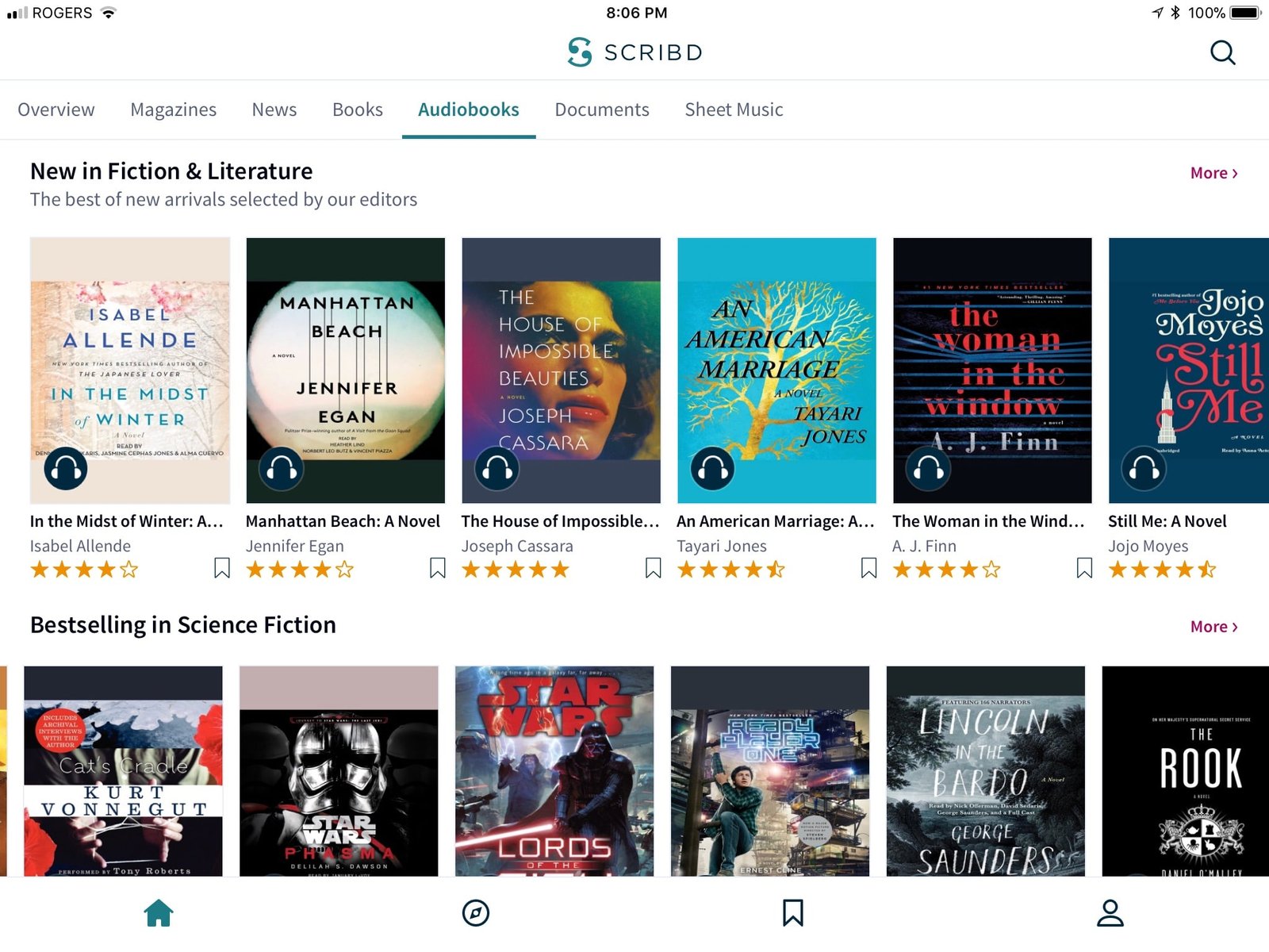 Giao dien Tai khoan Scribd Premium