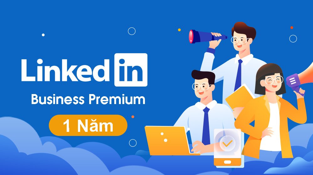 Linkedin business premium 1 nam