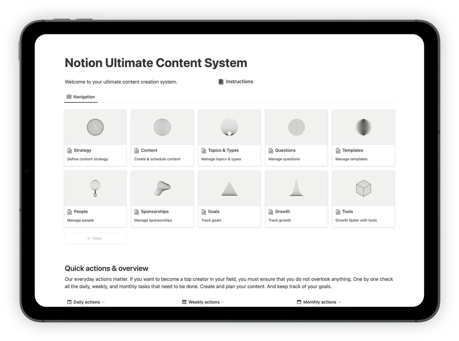 Ultimate Notion Content System