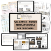 The Complete Canva and Notion Template Bundle for Designers